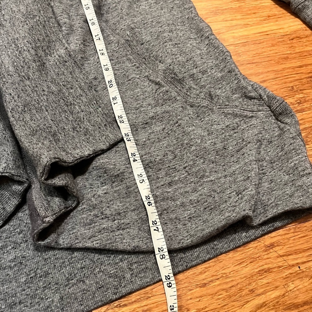 Athleta gray open front long sleeve cardigan with pockets. Size Women's Large - Picture 10 of 15